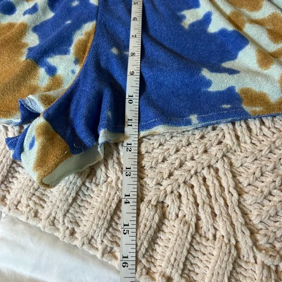 Honeydew Intimates Blue and Tan Pajama Shorts Set 🆕 - Picture 10 of 11